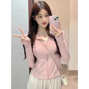 UPF50+瑜伽防晒衣女外穿防紫外线外套夏季透气2025新款防晒服女款图片