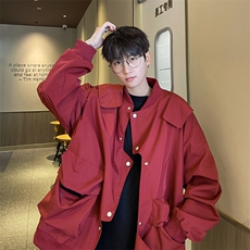 错位门禁飞行员夹克男外套男棒球衣服XH26-P70，男装夹克，电商B367