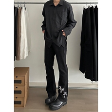 竹子新中式牛仔裤高品质不掉色不起球某音cleanfit穿搭，男装牛仔裤，星座310A-4