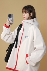 JK9012/P70春装新款两面服中性风夹克男防水冲锋衣宽松外套两面穿，男装夹克，电商A141