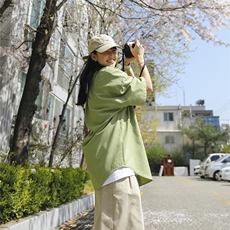 情侣短袖衬衫男士夏季外套衬衣寸衫潮牌潮流美式日系男款3423P45，男装衬衫，星座710