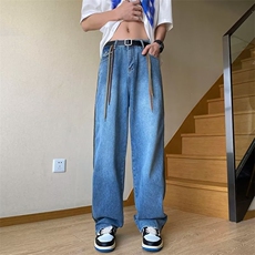 牛仔裤男春秋新款休闲直筒裤KN003P35，男装牛仔裤，星座1116-2