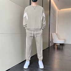 TK15-P70新款男生印花套装学生卫衣青少年上衣大童裤子整套，男装休闲套装，星座507A（原星座306B-2）