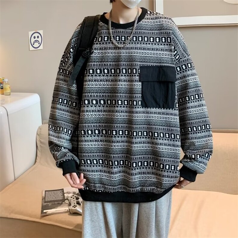 男秋季新款套头卫衣LA02P32图片