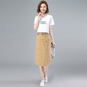 板酷2025夏季新款女裙套装2件套女装弹力面料穿着舒适不紧绷B628图片