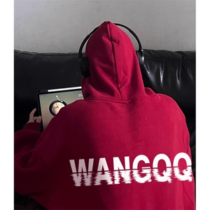 连帽卫衣男女春秋冬宽松小个子潮牌欧美hiphop上衣 WX231图片
