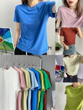夏季新款9色打底短袖t恤，其它，陶子频道