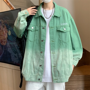 牛仔外套男韩版潮流潮牌夹克男休闲青少年学生上衣服JK02017-P70图片