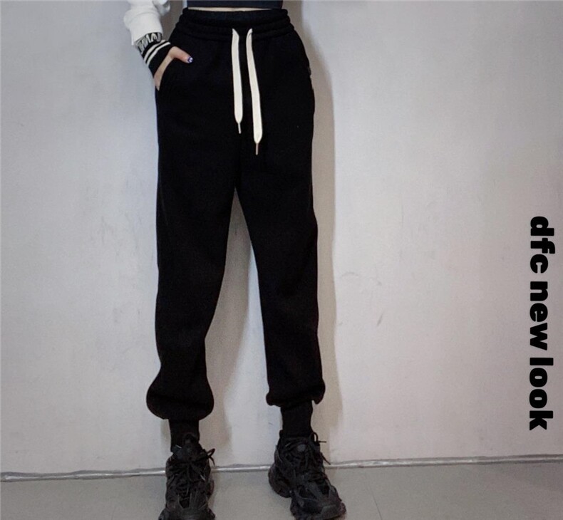 加绒卫裤，女装休闲裤，DFC 大帆船