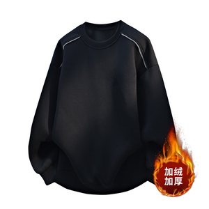 备货10W+2025秋冬重磅360G加绒400G拉链圆领卫衣WY50特P30加绒P36图片