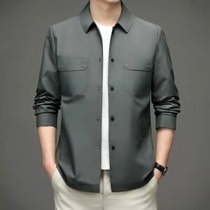 BEA10207钱塘2020-2秋天新款男士外套夹克商务休闲货稳数据好P160图片