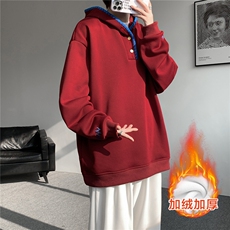 枣红色加绒款