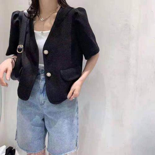 夏季小香风开衫，女装，TANG.+