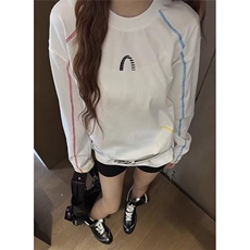 金属拉链卫衣男女春秋新款宽松圆领长袖上衣服无帽外套TY2501，女装短外套，星座1116A（原606A-3）