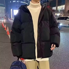 美式潮流保暖连帽棉服男女装上衣冬季新款面包服抗寒外套潮棉衣，男装棉衣，星座506A