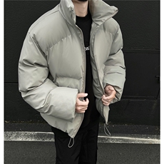 冬季2024短款宽松面包服男装美式棉衣冬装羽绒棉袄外套潮S370-P98，男装棉衣，电商A233-1