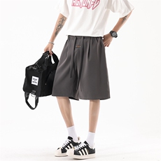 模特-美式高街潮牌休闲宽松系带五分短裤男夏9032-P38，男装休闲裤，电商B380（原B361）
