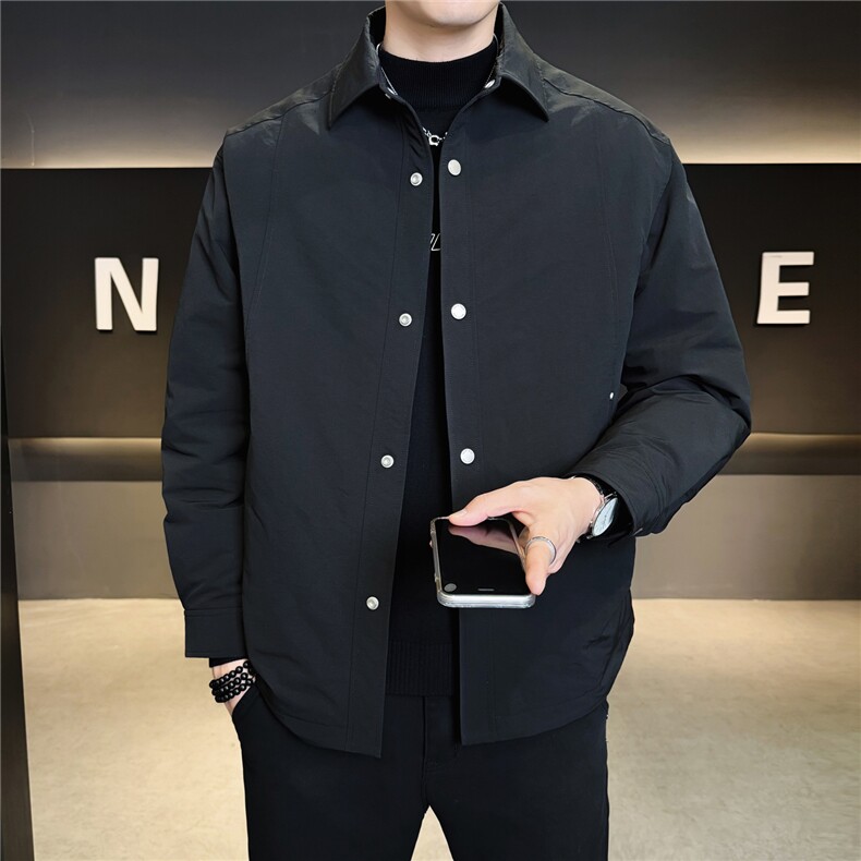 新标90绒冬季轻薄款羽绒服男翻领保暖外套A329-YR2532-P195,男装羽绒服,电商A329