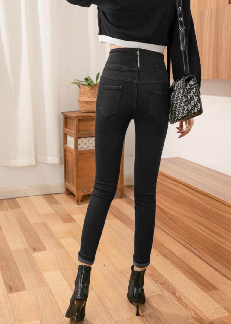 紧身牛仔裤，女装牛仔裤，茂源祥