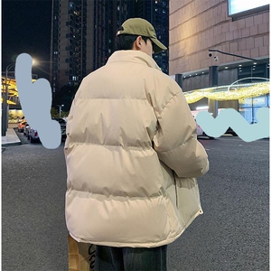 现货高品质美式高街冬季重磅三防加厚羽绒棉衣厚外套面包棉服图片