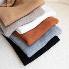 秋装新款微透羊毛衫女V领修身显瘦打底衫纯色薄款毛衣长袖针织衫，女装针织衫/毛衣，雪真羊绒