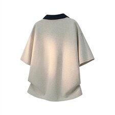 2026美式重磅冰感Polo领短袖T桖春夏DX2622特P33控69，男装T恤，电商B208