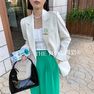 春款西服外套图片