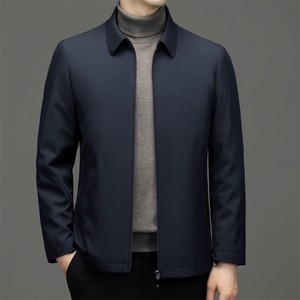 CDY7705钱塘2020-2中老年男士翻领休闲羽绒服外套量大价优P190图片