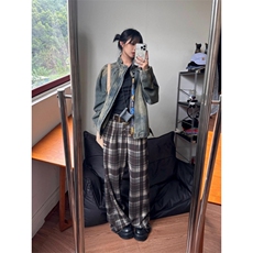 【有货】cleanfit水洗做旧短款牛仔外套美式工装夹克JK03HH-特P78，男装夹克，星座1007（原301D）