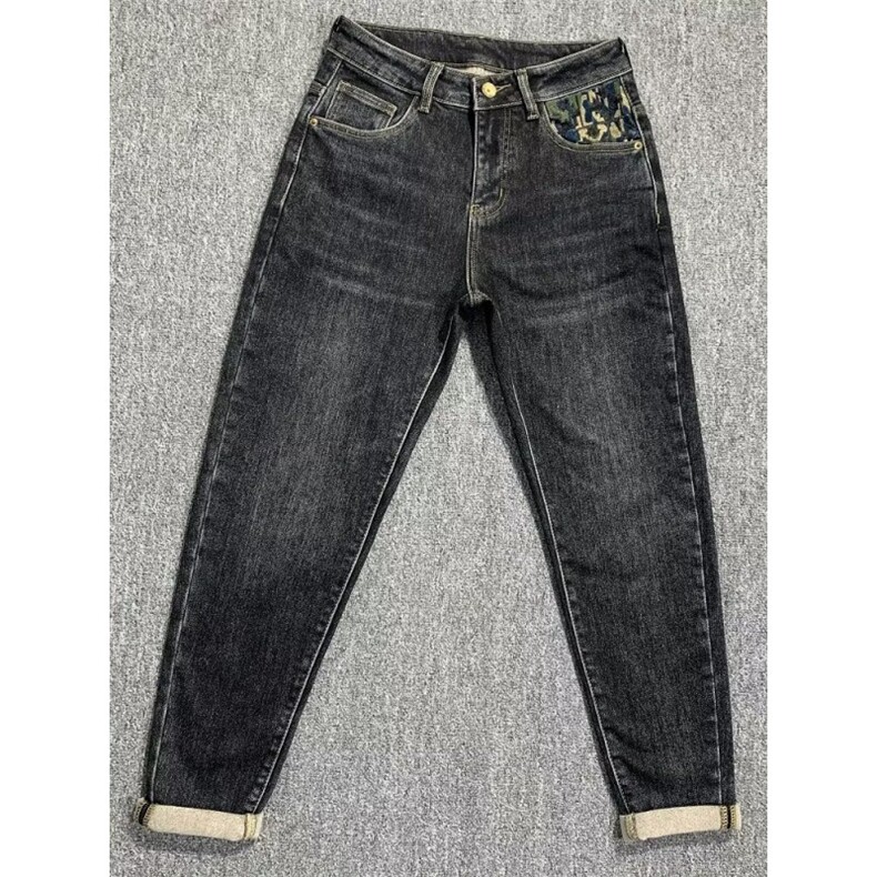 1506-1/Kk8071/P53牛仔裤男春秋季新款潮牌刺绣韩版潮流修身百搭,男装牛仔裤,星座1506-1