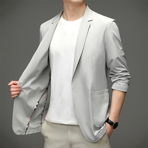 BB2850钱塘2020-2夏季一粒扣空调服休闲西装单西精品P170
