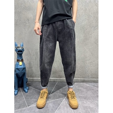 1506-1/KT961/P50牛仔裤男士帅气净版蓝色宽松直筒裤青年基础款，男装牛仔裤，星座1506-1