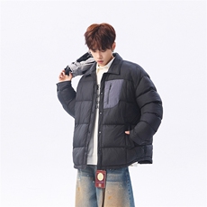轻薄羽绒服高品质保暖情侣冬90白鸭绒学生Tide2025SYR2603-P208，男装羽绒服，星座610B-1