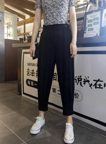 九分面膜哈伦裤MLXLⅩⅩL，女装，简 影