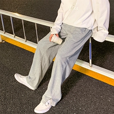 NK3003-P45港风运动裤男士休闲裤男宽松直筒裤男哈伦裤男，男装休闲裤，电商A040