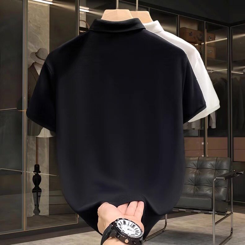 流行时尚polo衫男短袖潮牌翻领t恤夏季新款男痞帅半袖T76-P35,男装T恤,星座208-5