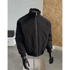图潮牌美式解构立领棒球服棉衣男秋冬中性风保暖棉服特P68，男装棉衣，电商C306-1