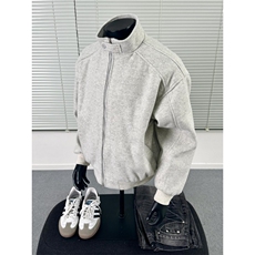 【有货】8154CC-特P73立领重磅开衫卫衣男女运动夹克外套，男装夹克，星座1007（原301D）