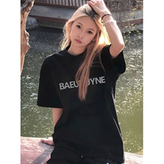 XZ809A/BBBT22/P20/控38重磅印花美式复古圆领T恤，男装T恤，星座809A(原222-1)
