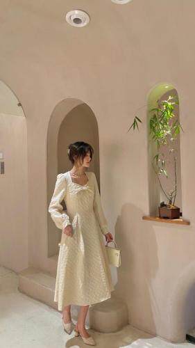 秋装新款款连衣裙精致款m-4xL，女装连衣裙，董与陈