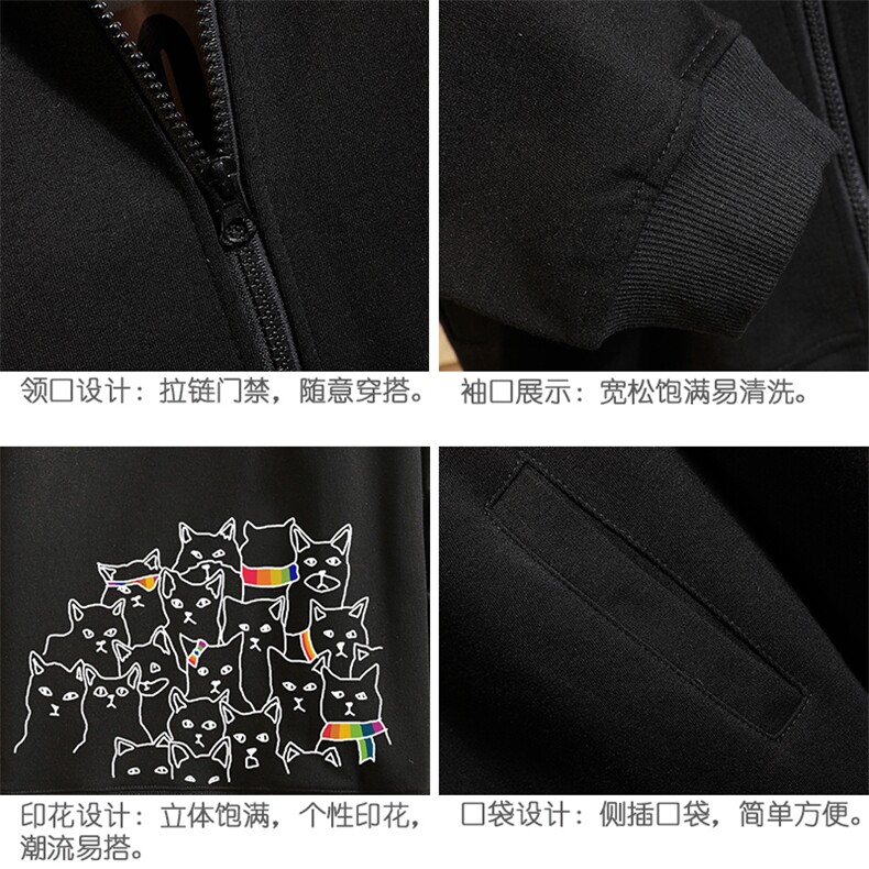 KS21151-P38连帽开衫卫衣男运动外套大码班服砖墙挂拍,男装卫衣,电商A040A