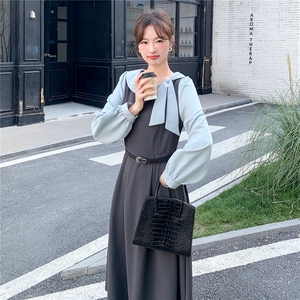 26春  新品 淑女气质垂感连衣裙送皮带2B153-7002-P140-K228图片