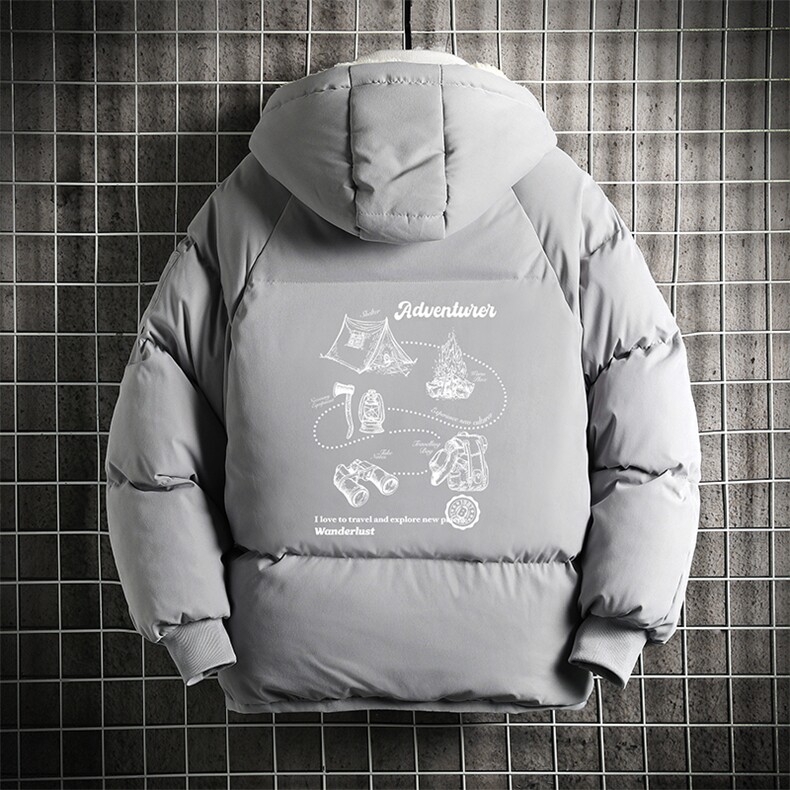 控128加绒面包服男大码羊羔毛棉衣男MY16336-P100,男装棉衣,电商A040A