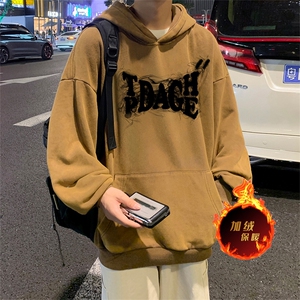 直播品质 500克重磅美式做旧水洗卫衣 SL1526-常规特P55加绒特P65图片