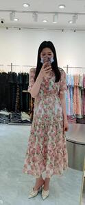 夏季新款，碎花连衣裙图片