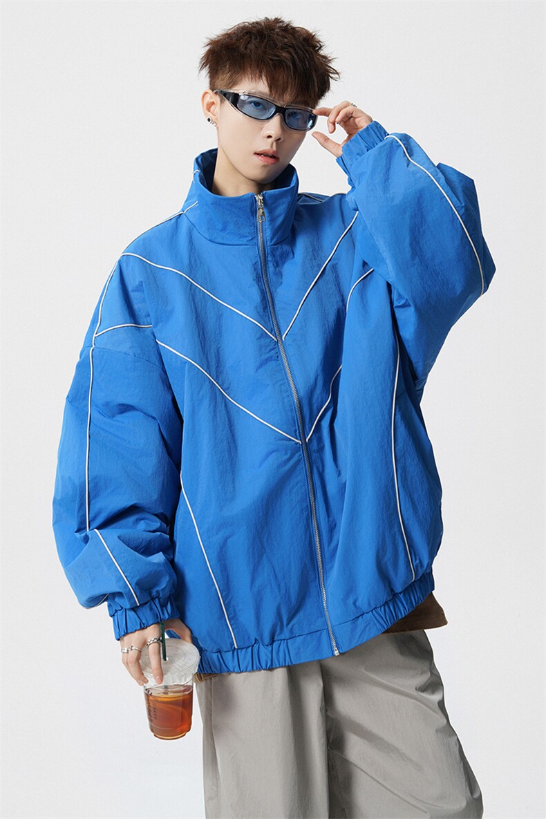 可二开机能防寒棉服M-5XL大码涤纶棉服男白底78176P138控198,男装棉衣,星座226-1