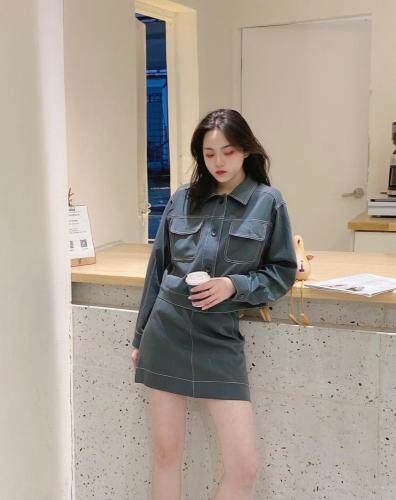 时尚潮流休闲工装套装，女装职业装，G&F港孚