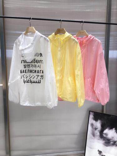 后背字母防晒衣，女装，G55