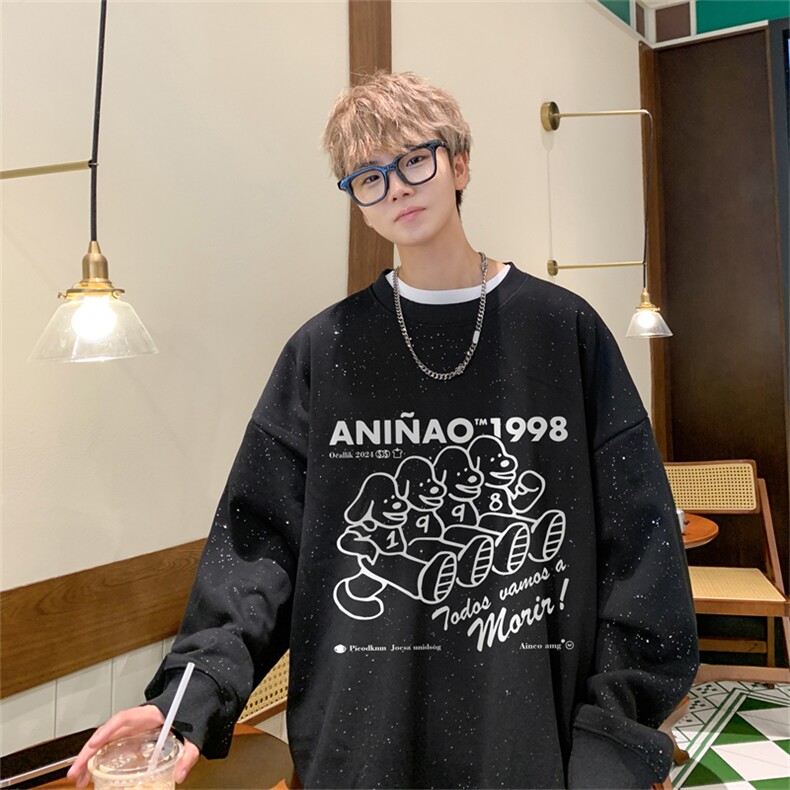 特p38控68 满天星 50棉 圆领卫衣MW500图片