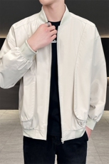 户外夹克男棒球领纯色上衣冲锋衣外套DSA157B-JK7869-P70，男装夹克，电商A157B